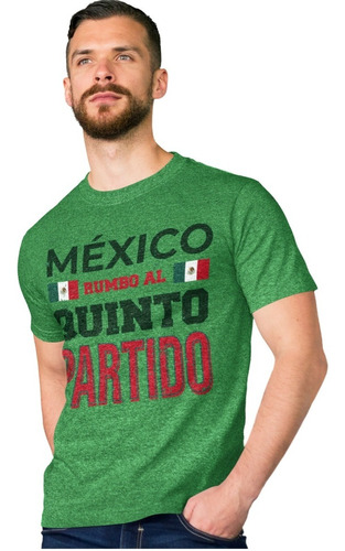 Playera Mundial- Selección- Quinto Partido-méxico-qatar 2022