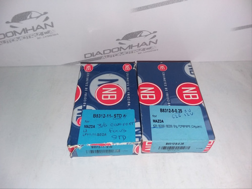 Conchas De Biela Mazda 3 2.0 Mazda 6 Focus / Ecosport