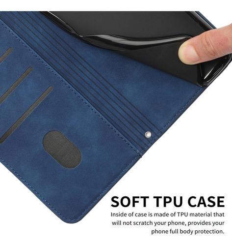 Funda Tipo Cartera Con Ranura Para Teléfono Tecno Spark Go