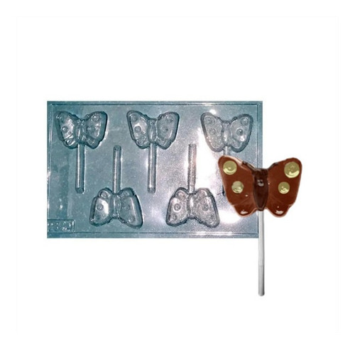 Molde/placa Para Chupetin Mariposas X1