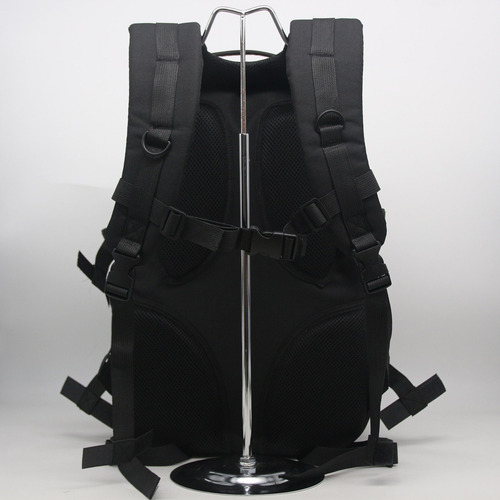 Mochila Tática Grande Academia 45 Litros Impermeável Ml1055 Cor Preto Desenho Do Tecido Lisa