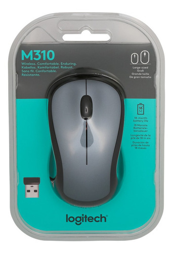 Mouse Logitech M310 Wireless Bateria 18 Meses