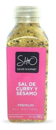 Sal Gourmet Shio De Curry & Sésamos X 180g - Sweet Market