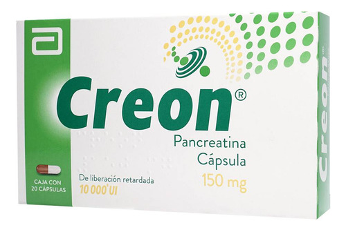 Creon Cápsulas 150 Mg, 20 Cápsulas