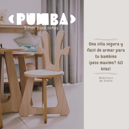 Imagen 5 de 10 de Juego De Mesa Y 2 Sillas Para Niños Madera - Envío Gratis