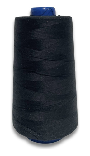 Cono Hilo Poliéster 4000 Metros X 10 Unidades Color Negro