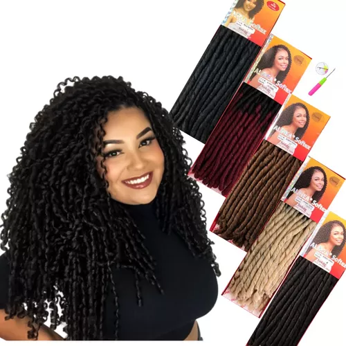 cabelo cacheado crochet braids - Compre cabelo cacheado crochet braids com  envio grátis no AliExpress version