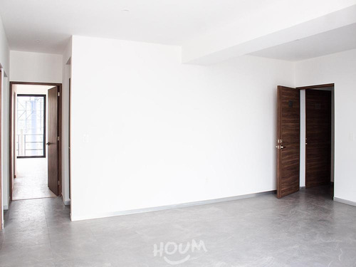 Departamento En San Pedro De Los Pinos, Benito Juárez Con 2 Habitaciones