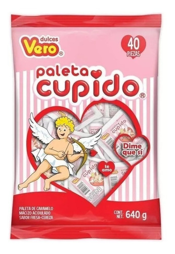 Paleta Vero Cupido 40 Pz