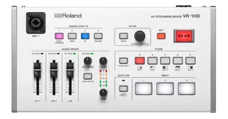 Mezcladora De Video Y Audio Para Streaming Roland Vr-1hd Msi