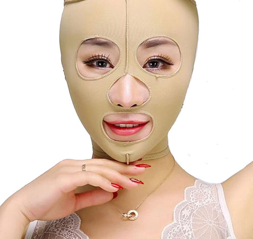 Faja Mentonera Facial Adelgazante, Antiarrugas, Vendaje