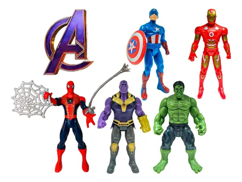 Muñecos avengers precio sale