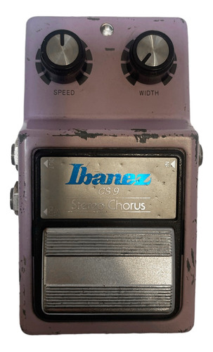 Pedal Ibanez Cs9 Stereo Chorus Reissue Usado Japonés