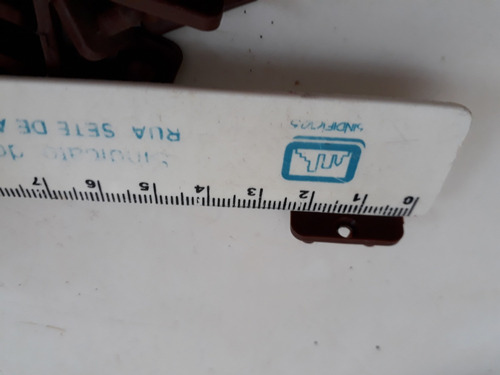 Tampa De União Cinza Para Porta Sanfonada De Pvc 10pç