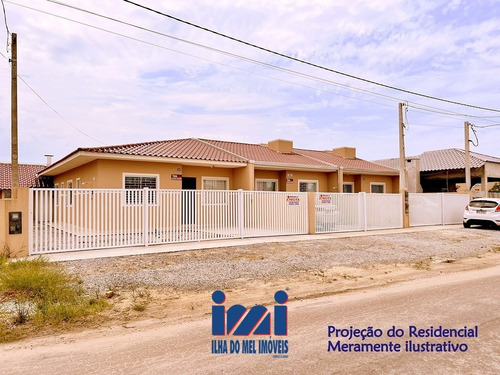 Imagem 1 de 10 de Casa Nova 3 Quartos Próximo Mar Balneário Carmery - 2118sh -1