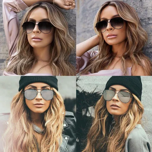 Gafas de sol tipo aviador para mujer new arrivals