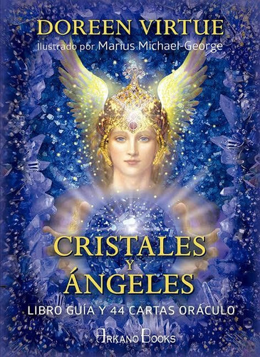 Cristales Y Ángeles - Libro Y Cartas Oráculo Importado