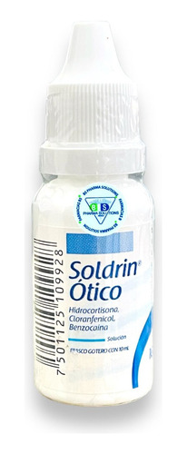 Soldrin Ótico Solución Frasco Gotero Con 10 Ml