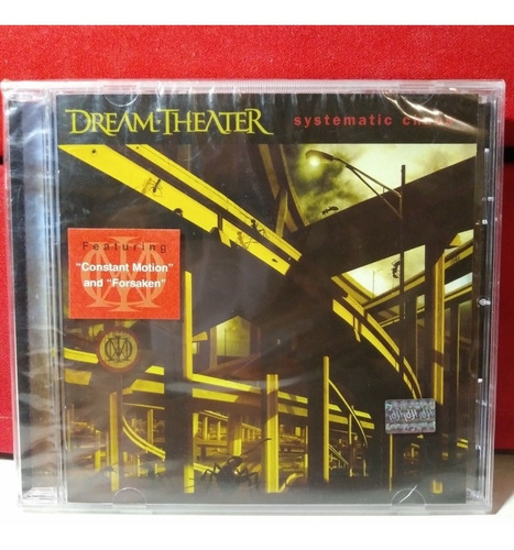 Dream Theater Systematic Chaos Cd Nuevo, Symphony X Tool