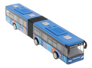 Ersono Bus Juguete Extendido Tour Bus Tranvía Colección Inte 