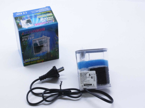 Imagen 3 de 3 de Filtro Externo Mochila Cascada Mini Kangde Kd 5000