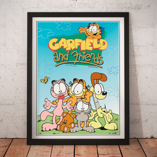 Cuadro Cartoons - Gato Garfield - Cartoon Network