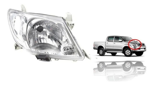 Optico Derecho Toyota Hilux 2008 Al 2011 Calidad Tyc Nuevo