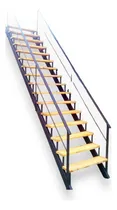 Comprar Escaleras Hierro Madera Exterior Interior 3990xmt Lineal