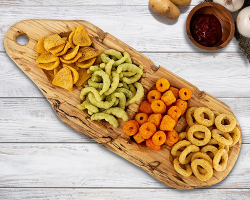 Veggie Snacks Sabor Pizza Vegano Horneados Salado 90g Granix