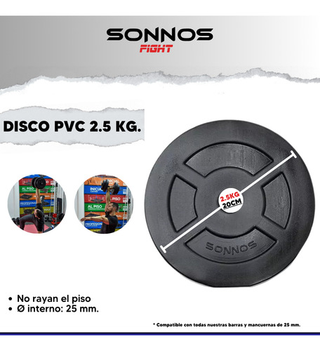 Mancuernas A Rosca Regulables + Barra + 24 Kg. En Discos Sonnos