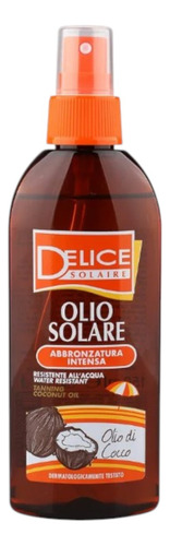 Óleo Bronzeador Spray Delice Solaire Coco - 150ml