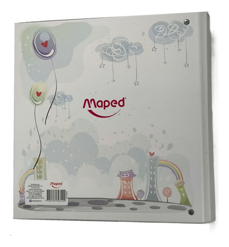 Carpeta Escolar N3 Varios Diseños Originales Maped 3 Anillos The Way You Are