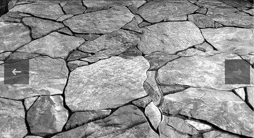 Molde Concreto Estampado Roca Fragmentada Pro Uso Rudo Forma Rectangular