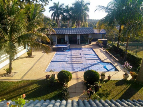 Chácara Com 3 Dormitórios À Venda, 2500 M² Por R$ 2.500.000,00 - Colinas Do Mosteiro De Itaici - Indaiatuba/sp - Ch0664