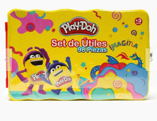 Estuche De Arte Con 98 Piezas Marca Play Doh