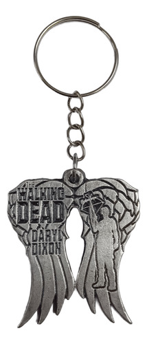Llavero Metal Serie The Walking Dead Alas Daryl Dixon Zombie The Walking Dead - Alas Daryl Dixon