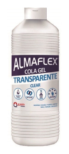 Cola Transparente Clear Almaflex 500g