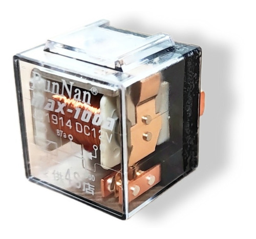 Relay Transparente 12v 100a 5 Patas Relé Auto 5 Pines /ryc