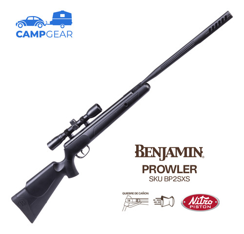 Carabina Np Benjamin Prowler Cal. 5.5 +mira+ Diábolos