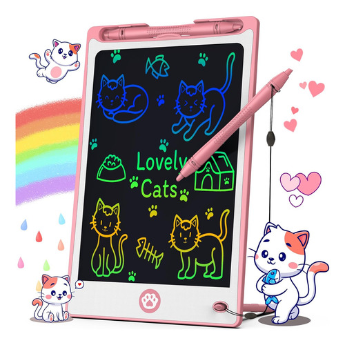 Hockvill Tableta De Escritura Lcd Para Niños De 8,8 Pulga...
