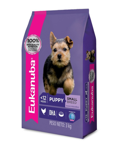 Eukanuba Puppy Small Breed 3 Kg Faunatikos