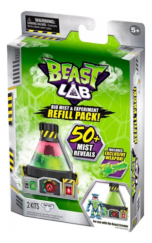 Beast Lab Kit Refill Fabrica Armado De Monstruos 11107 Srj