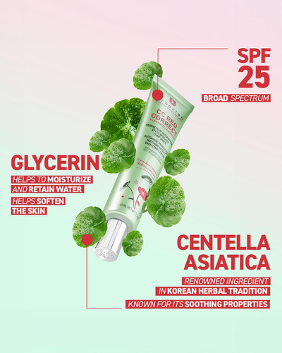 Erborian Cc Red Correct - Skincare-first Green Color Corr...