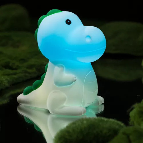 Luz Nocturna Táctil De Dinosaurio Que Cambia De Color Y Reca Estructura Fix Pantalla Mochilas Fix