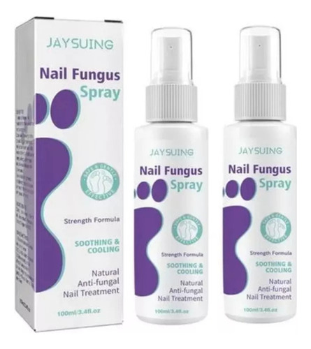 2pzs Spray Antifúngico Okdeals Spray Para Hongos Las Uñas