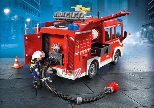 Imagen 5 de 7 de Playmobil Camion De Bomberos Disponible Ya