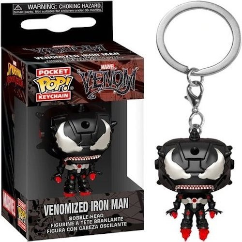 Funko Pocket Pop! Keychain Marvel Venom Venomized Iron Man