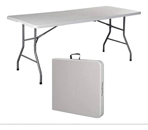 Mesa de exterior Nova Home LY-180 plástico blanco