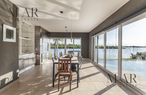 Casa En Venta Y Alquiler En Barrio El Golf, Nordelta. Salida A La Laguna