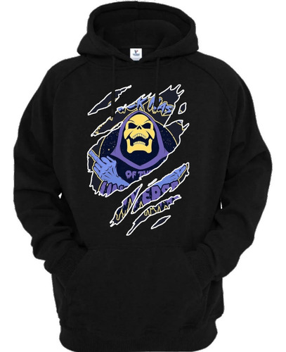 Sudadera Negra Eskeletor Master Of Universe